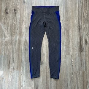 Under Armour Leggings - Grey Blue - Size Small